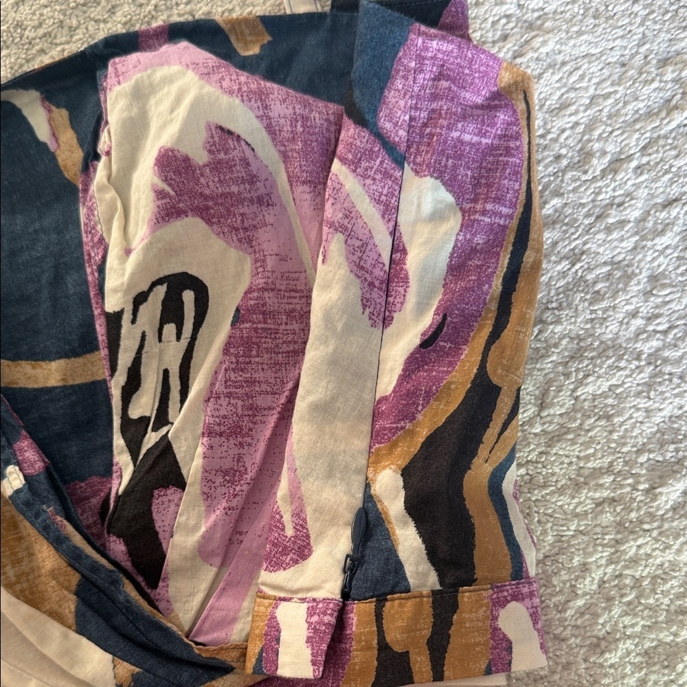Banana Republic Multicolor Floral Crop Top - Picture 4 of 4